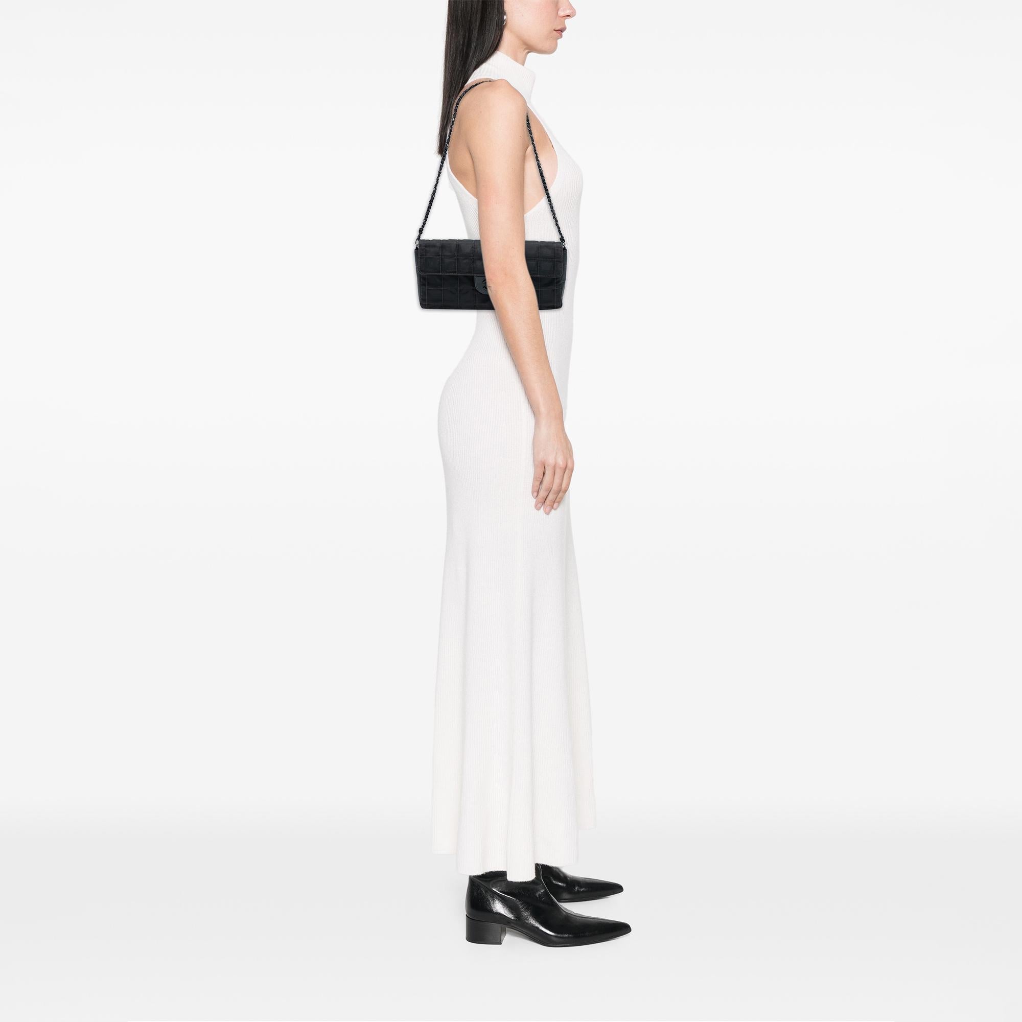 Chanel New Travel Line Nylon East West Flap