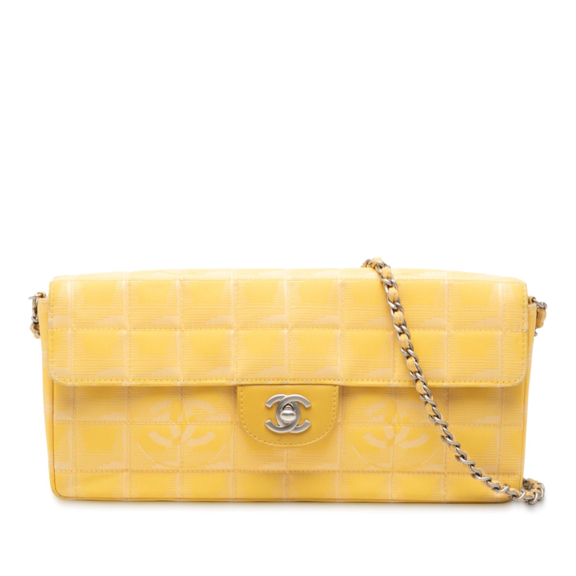 Chanel New Travel Line Nylon East West Flap