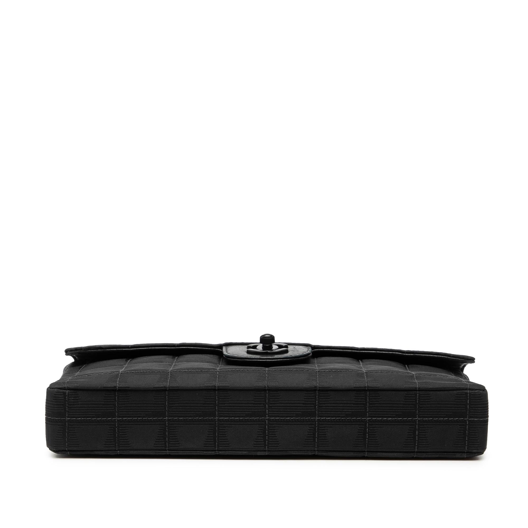 Chanel New Travel Line Nylon East West Flap