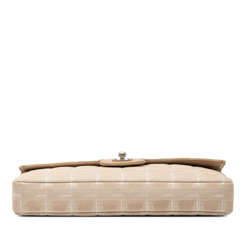 Chanel New Travel Line Nylon East West Flap