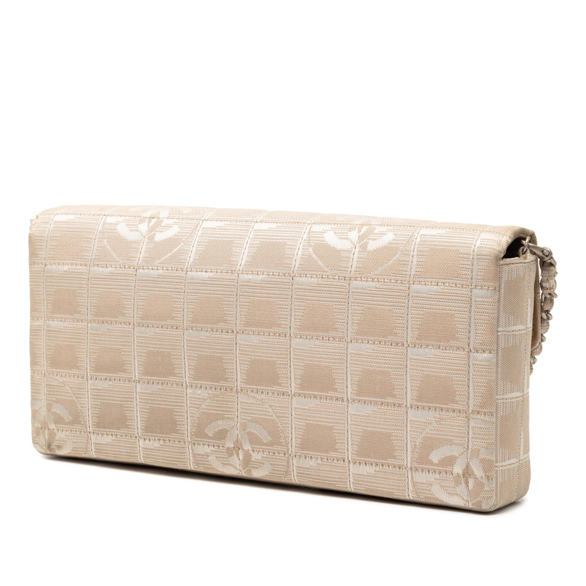 Chanel New Travel Line Nylon East West Flap