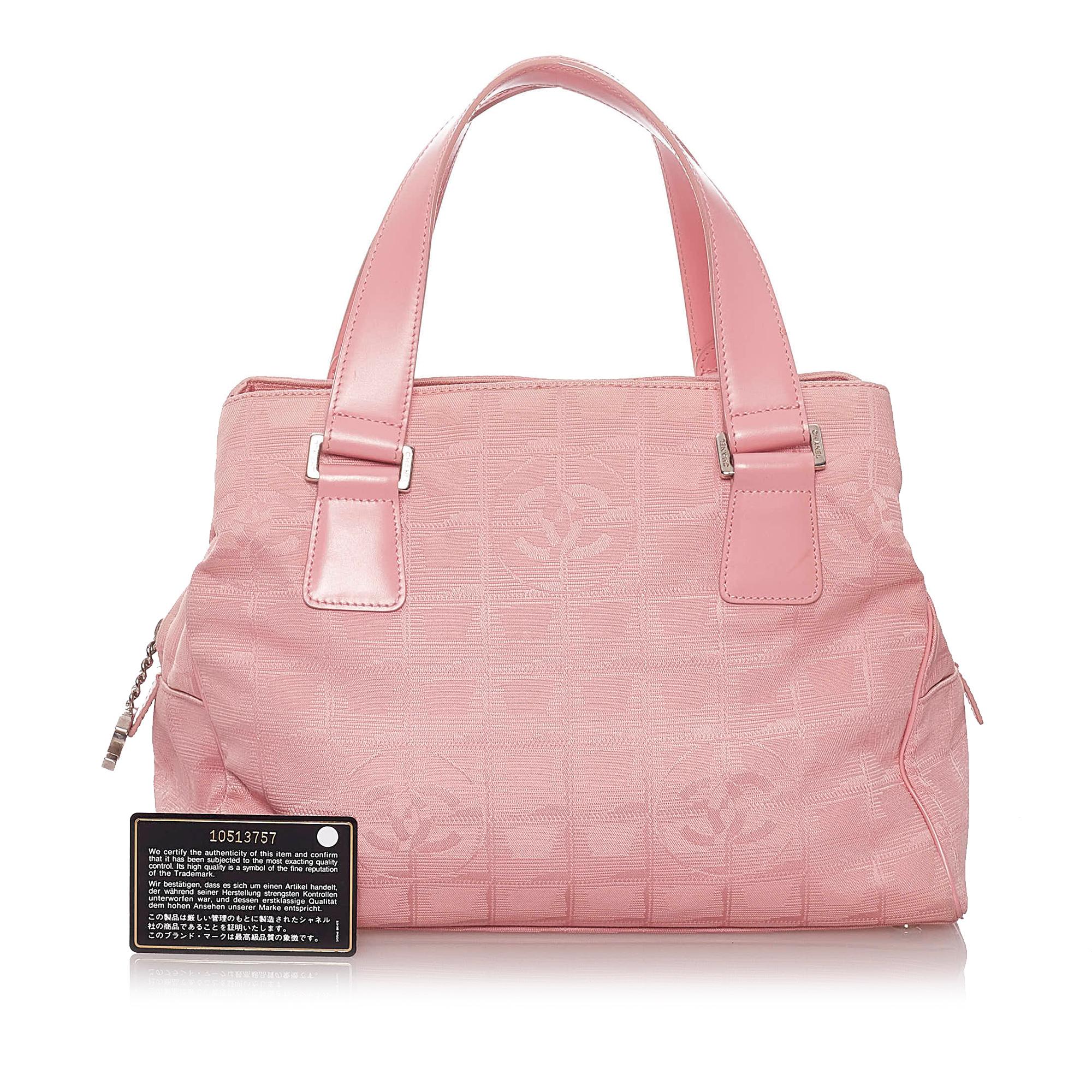 Chanel New Travel Line Nylon Handbag (SHG-28222)