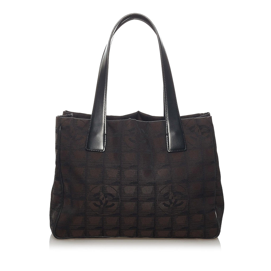 Chanel New Travel Line Nylon Handbag (SHG-28981)
