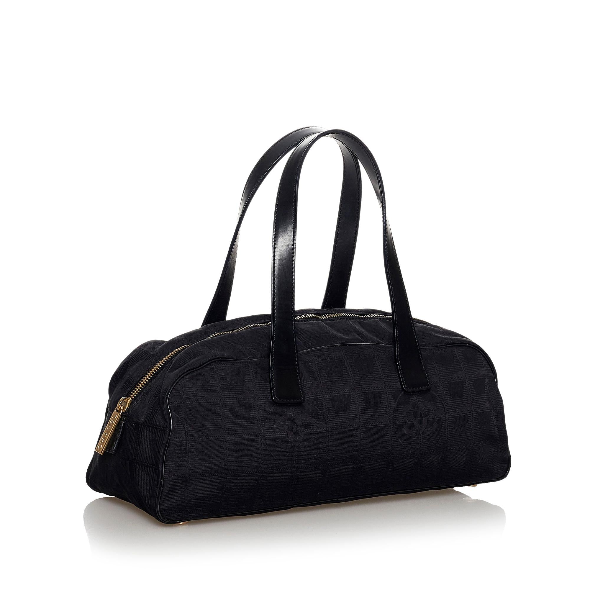 Chanel New Travel Line Nylon Handbag (SHG-30007)