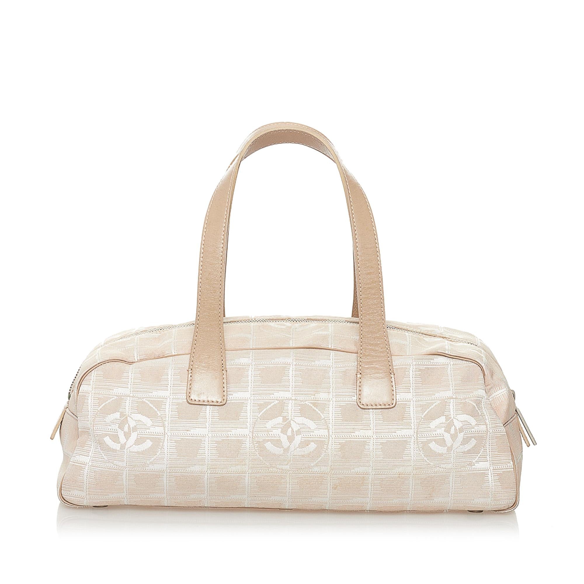 Chanel New Travel Line Nylon Handbag (SHG-31358)