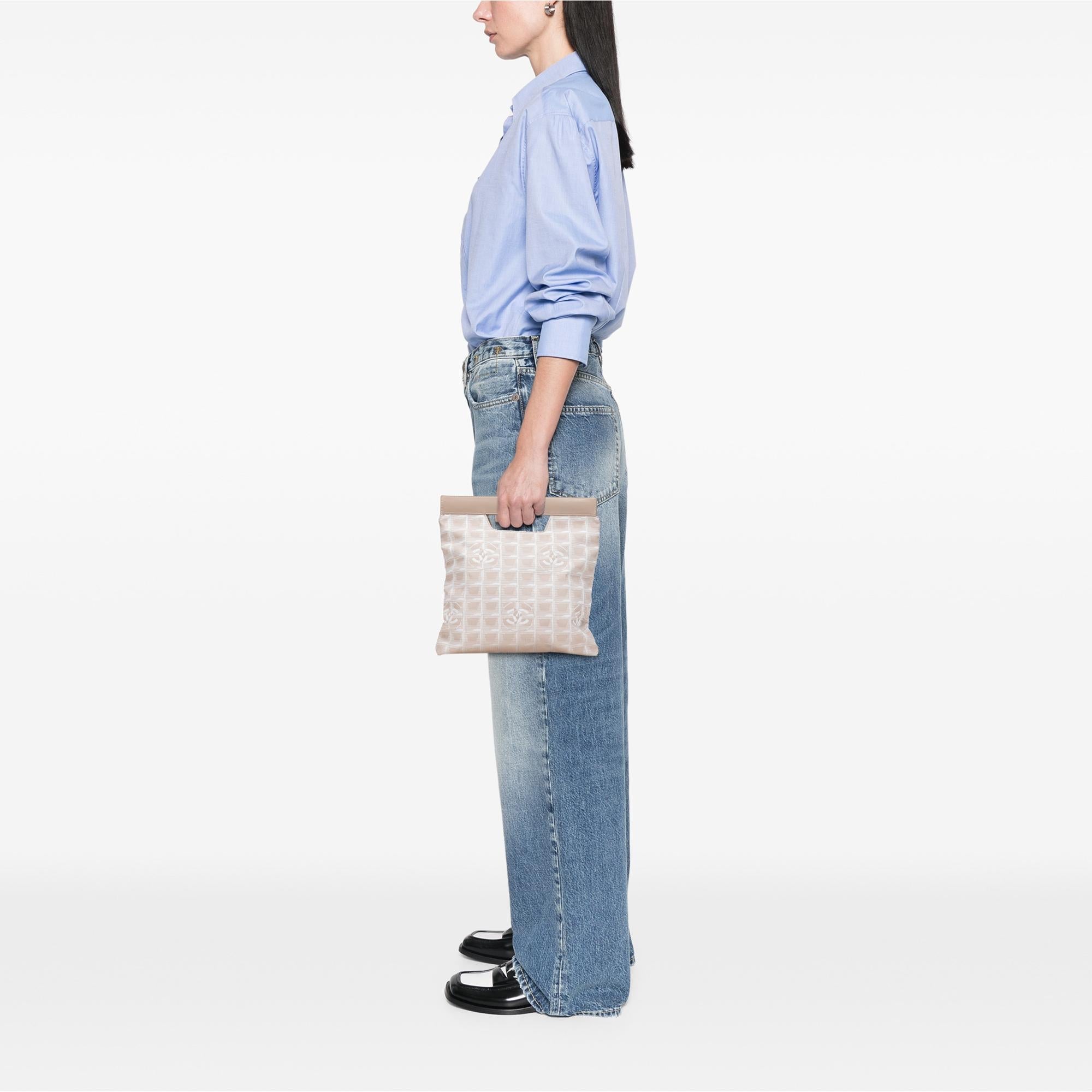 Chanel New Travel Line Nylon Handbag
