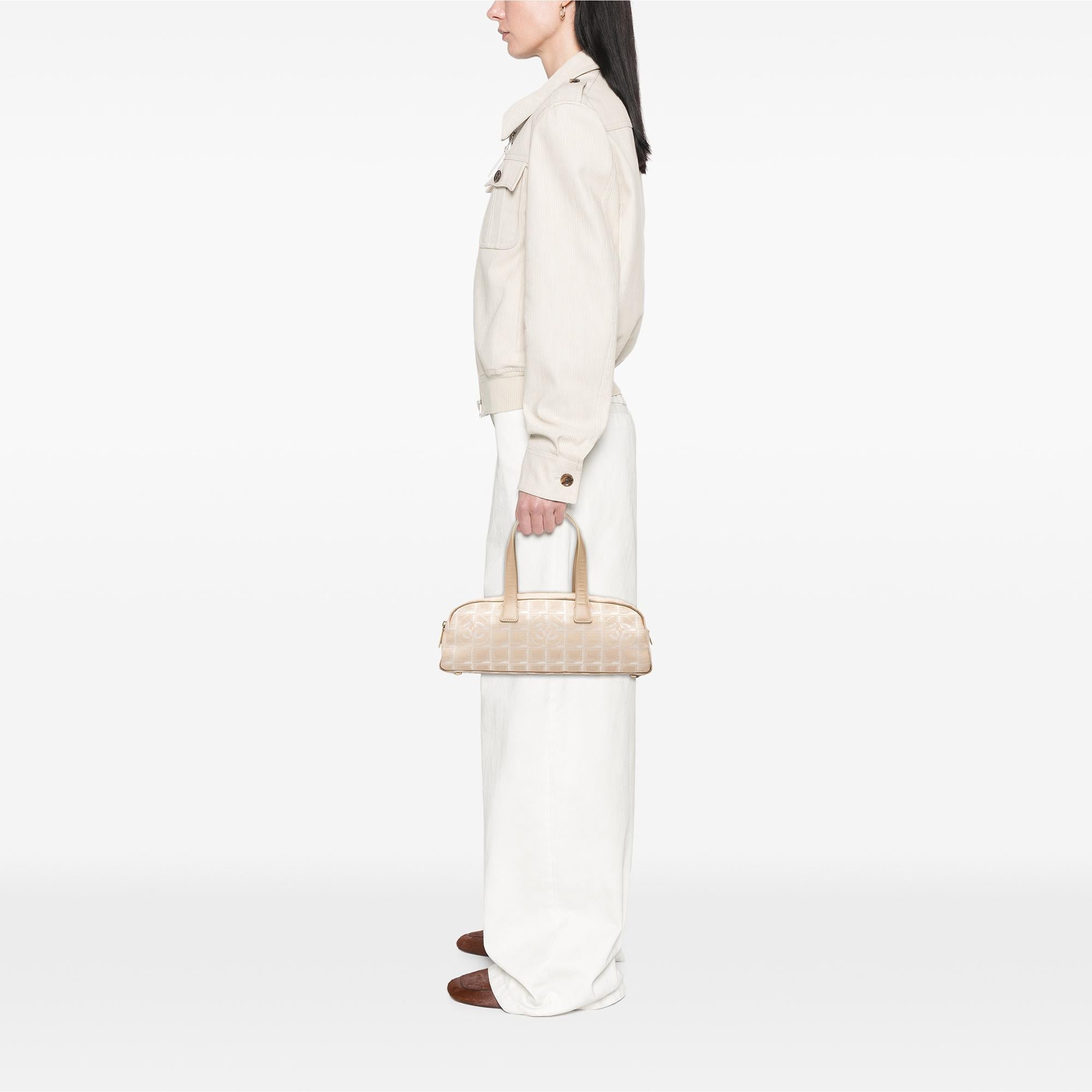 Chanel New Travel Line Nylon Handbag