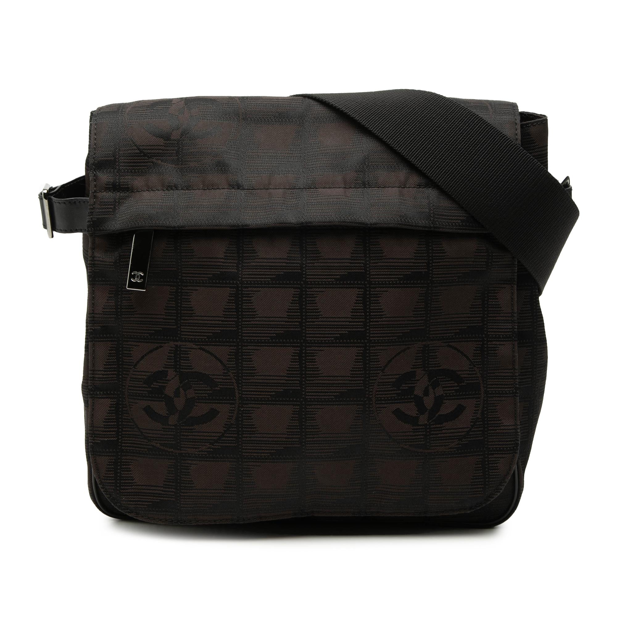 Chanel New Travel Line Nylon Messenger Bag