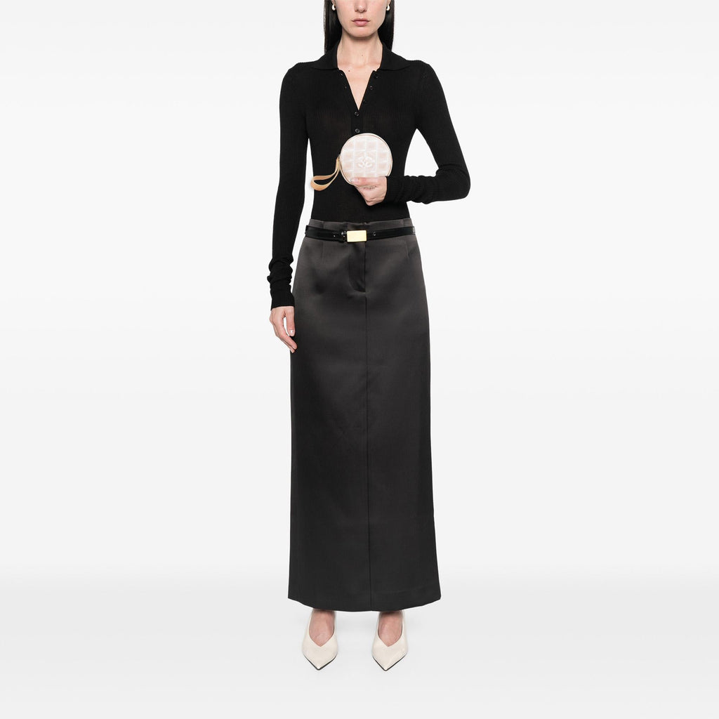 Chanel New Travel Line Nylon Round Pouch