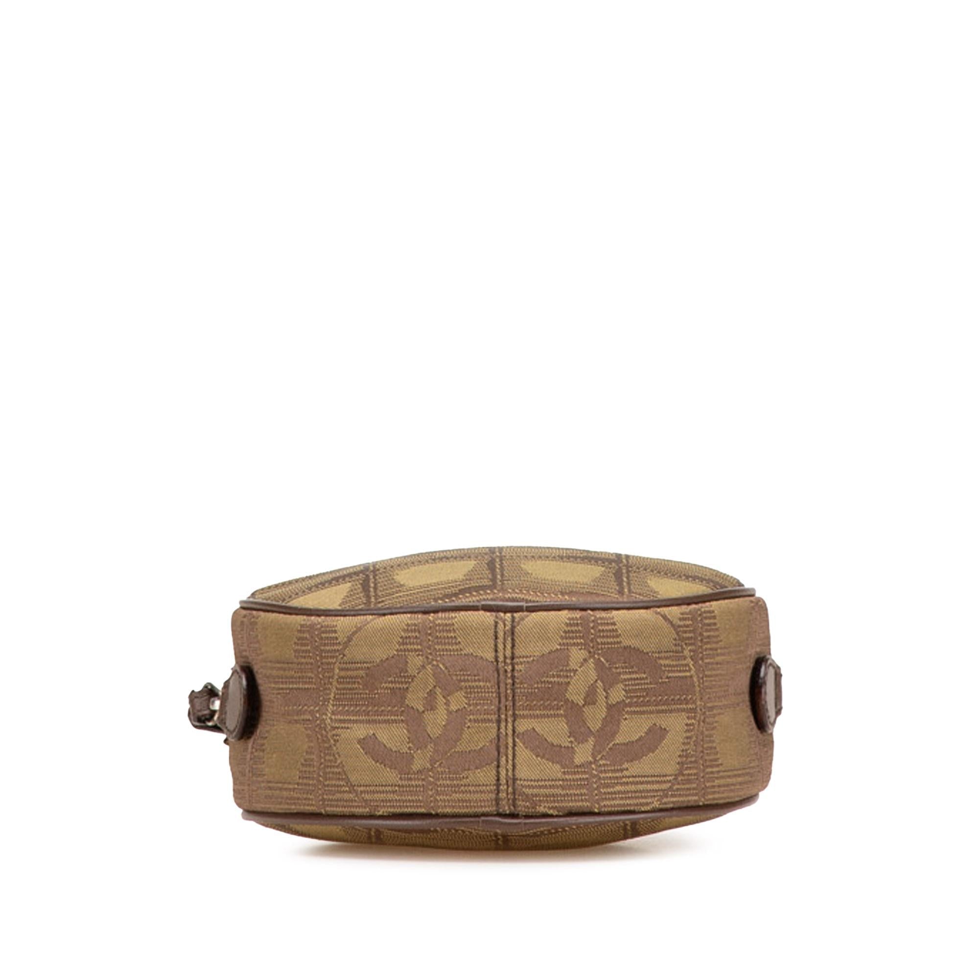 Chanel New Travel Line Nylon Round Pouch