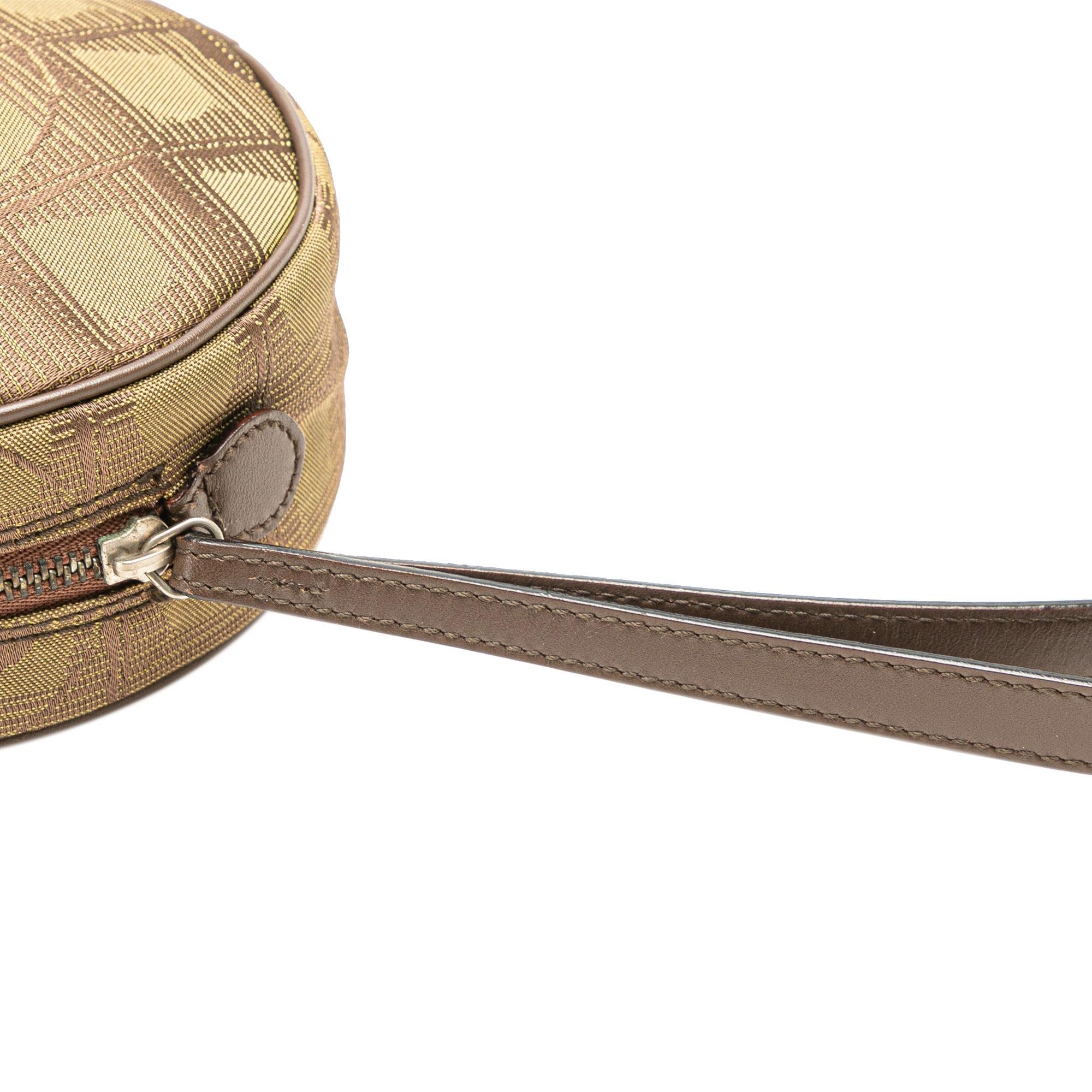 Chanel New Travel Line Nylon Round Pouch