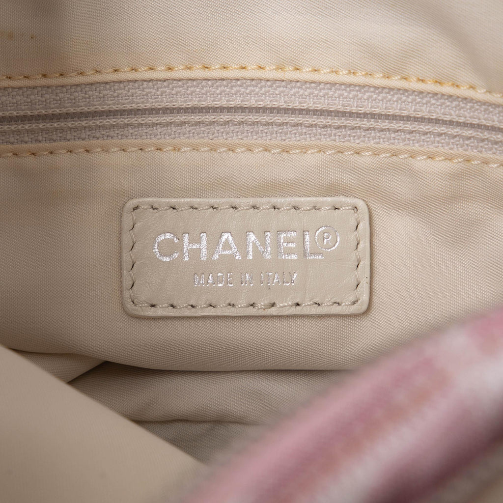 Chanel New Travel Line Nylon Satchel