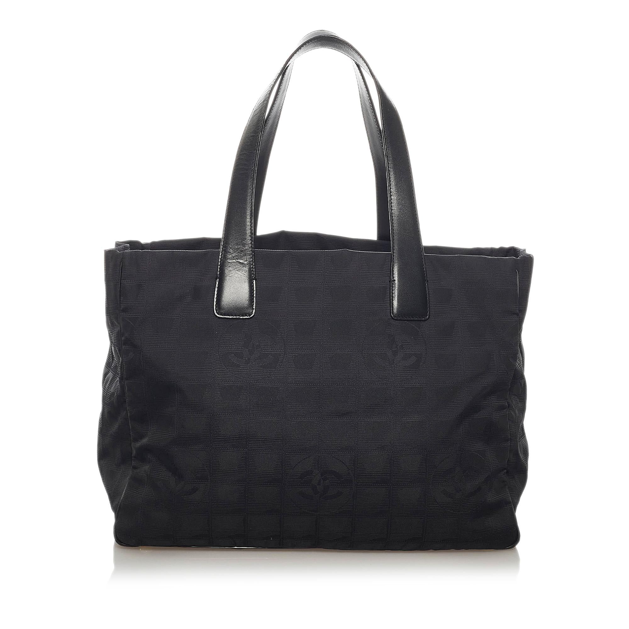 Chanel New Travel Line Nylon Tote Bag (SHG-28969)