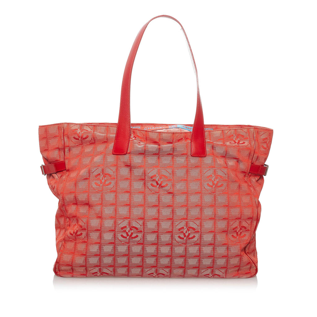Chanel New Travel Line Nylon Tote Bag (SHG-29519)