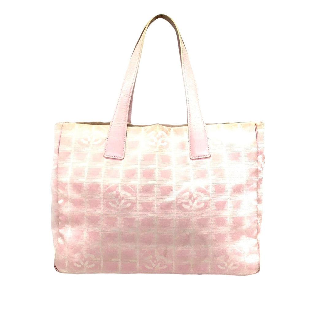 Chanel New Travel Line Nylon Tote Bag (SHG-32090)