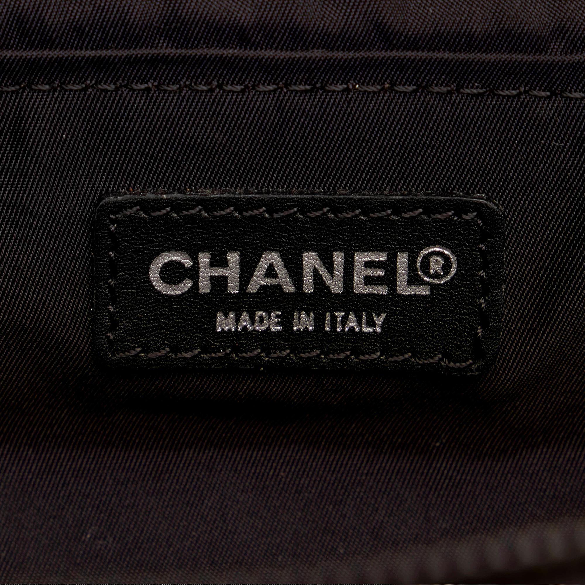 Chanel New Travel Line Nylon Vanity Bag (SHG-29431)