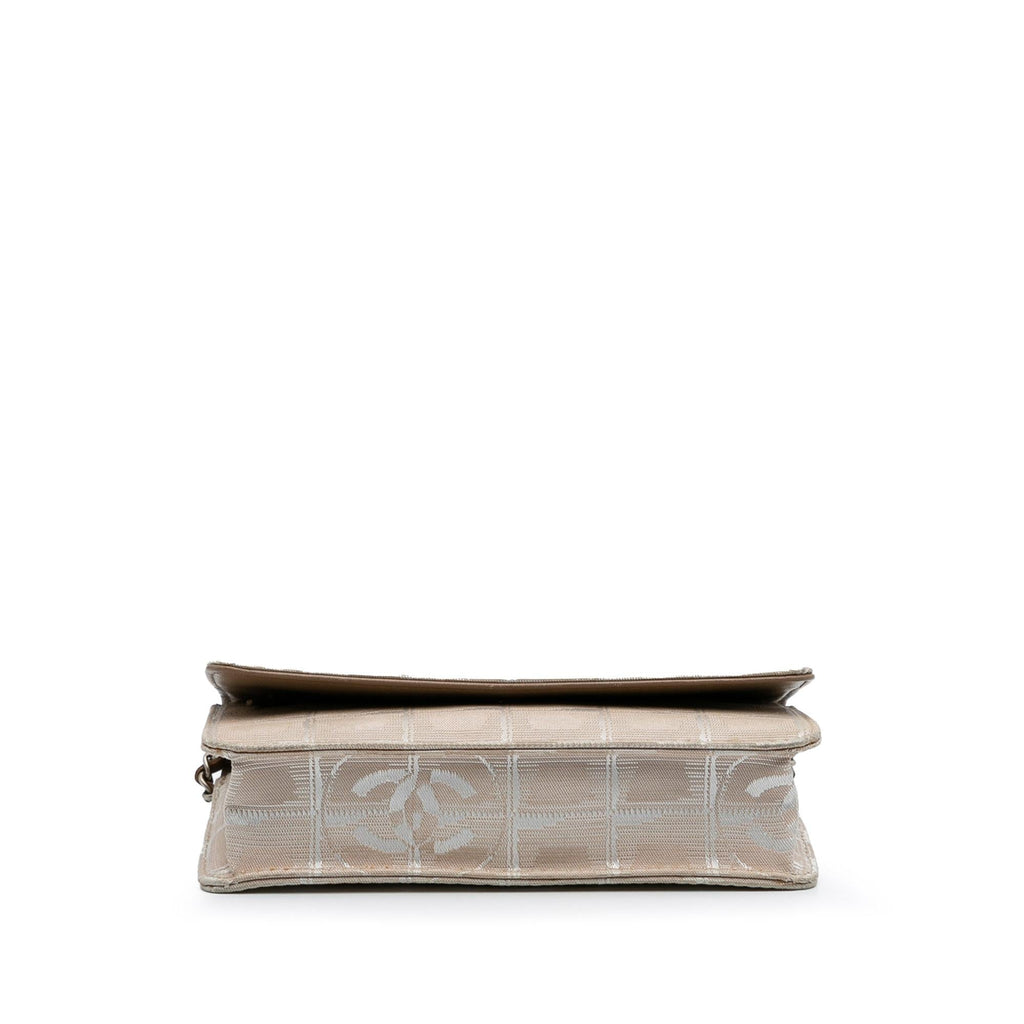 Chanel New Travel Line Nylon Wallet On Chain