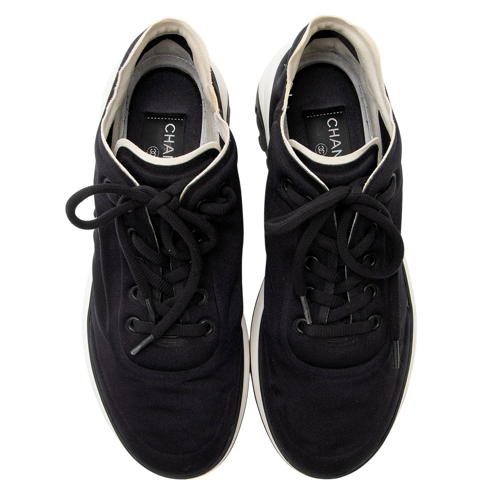 Chanel Nylon CC Sneakers - Size 10 / 40