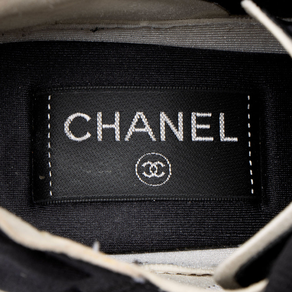 Chanel Nylon CC Sneakers - Size 10 / 40