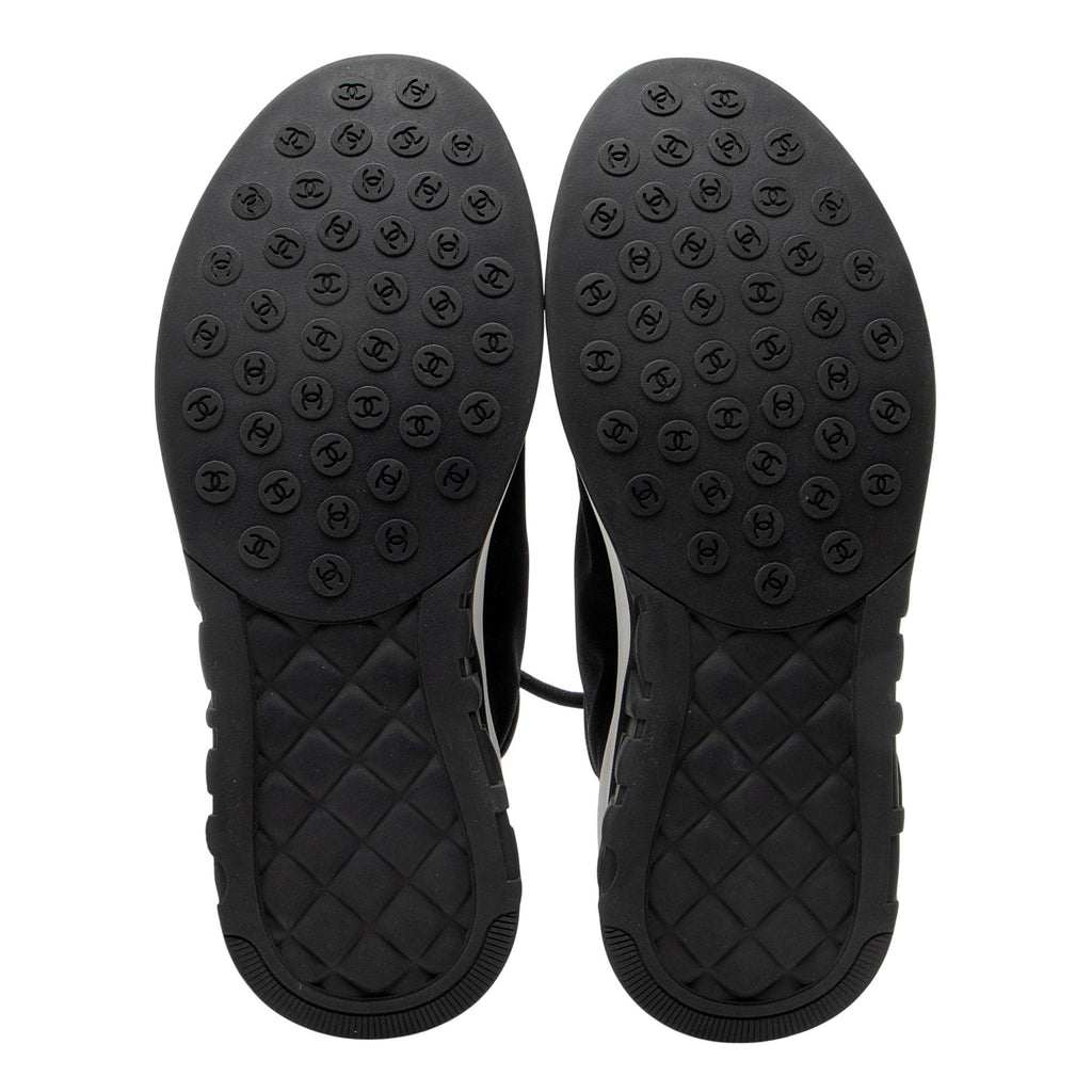 Chanel Nylon CC Sneakers - Size 10 / 40