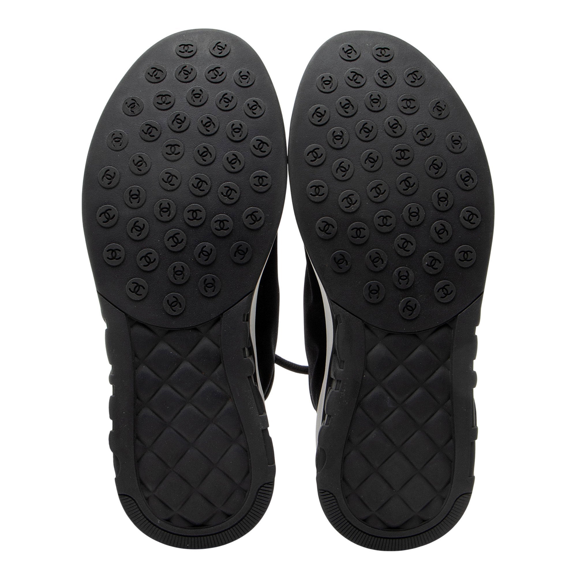 Chanel Nylon CC Sneakers - Size 10 / 40