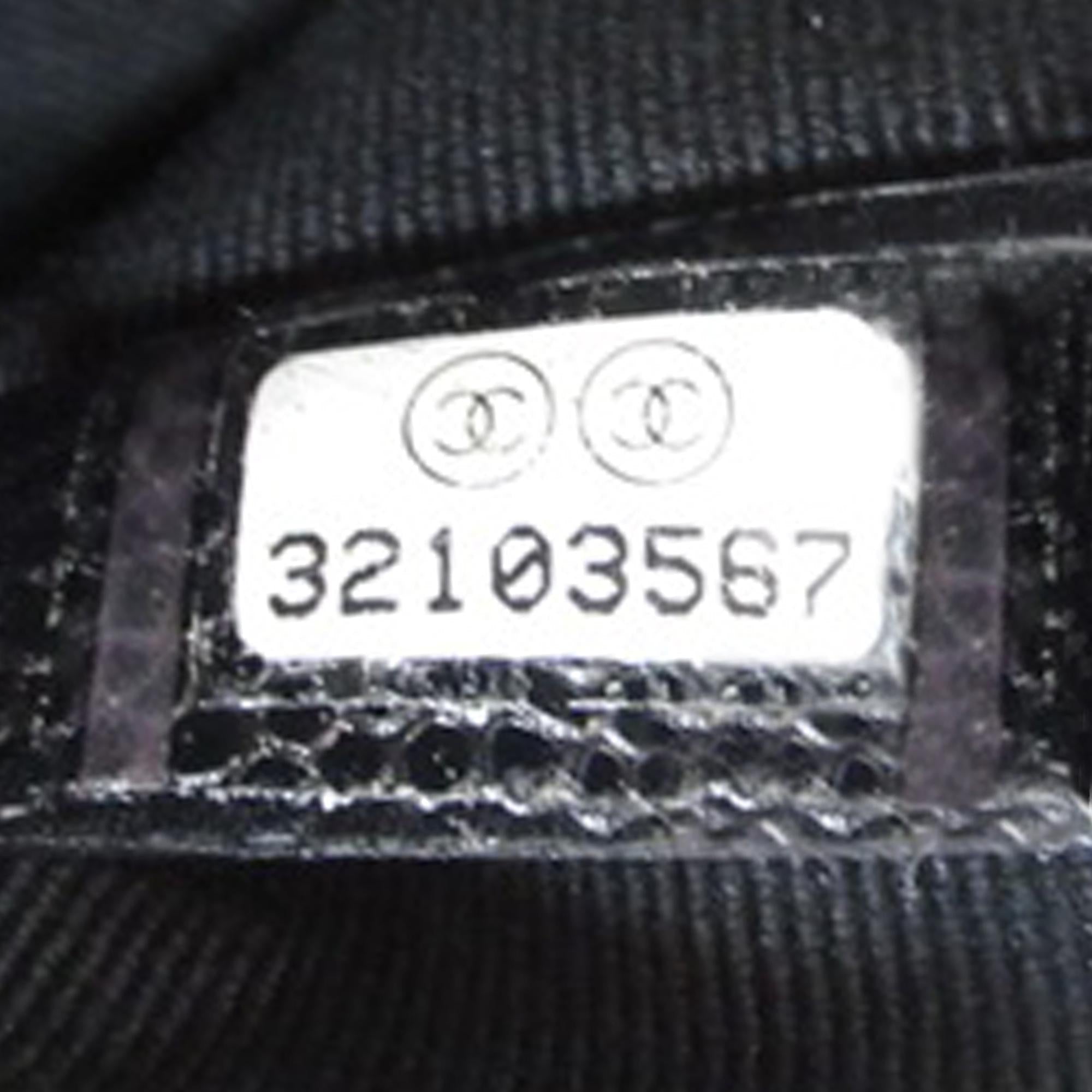 Chanel Nylon Graffiti Foldable Shopping Tote in Caviar Flap (SHG-Urz0Ek)