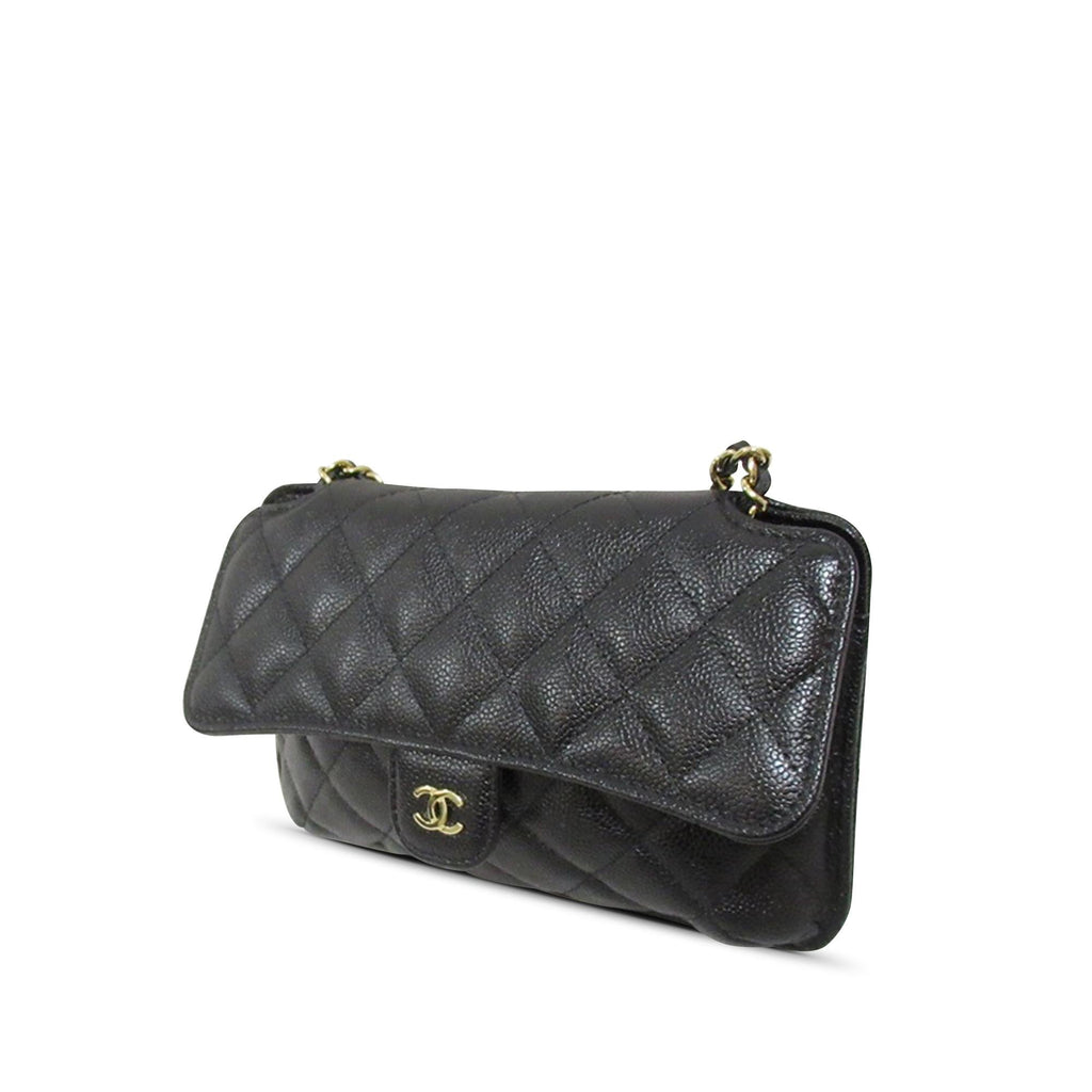 Chanel Nylon Graffiti Foldable Shopping Tote in Caviar Flap (SHG-Urz0Ek)