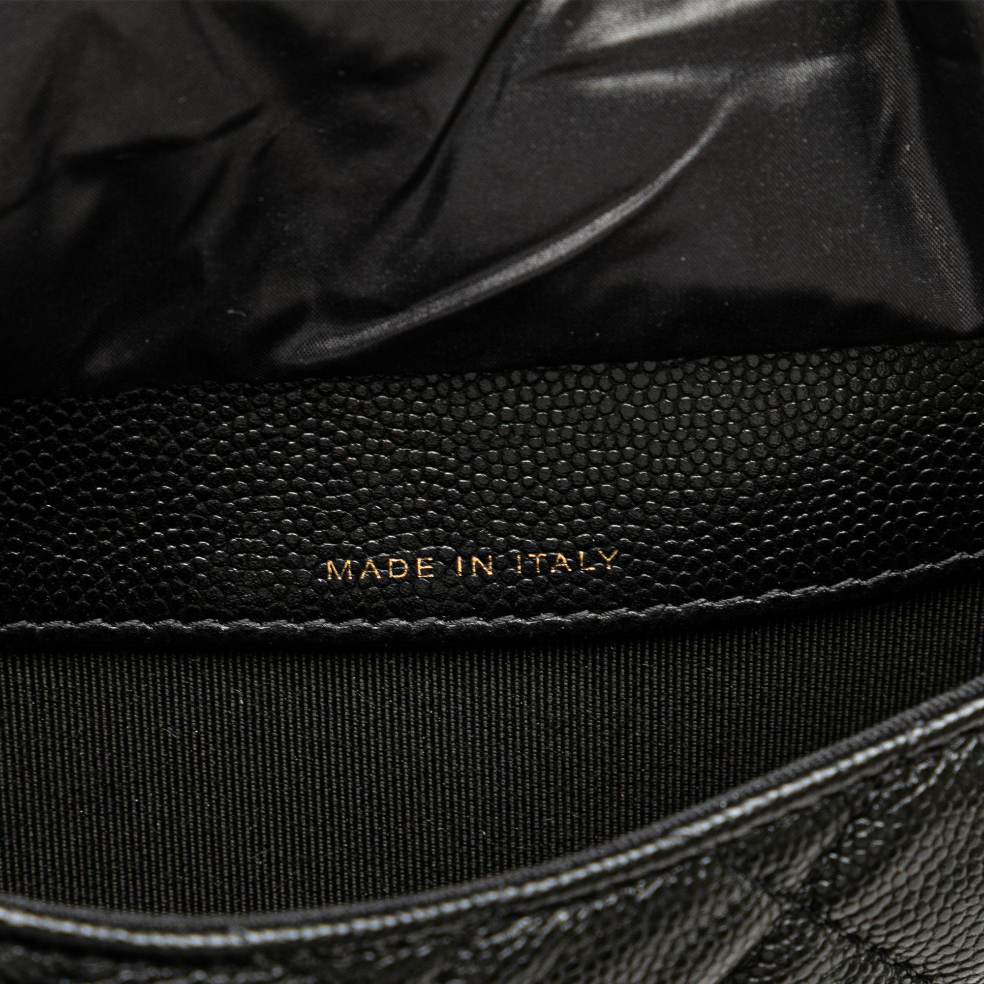 Chanel Nylon Graffiti Foldable Shopping Tote in Caviar Flap (SHG-HcnFTW)