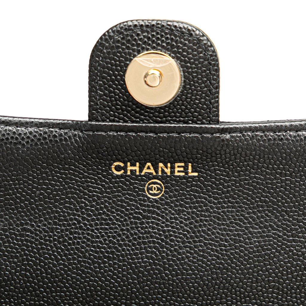 Chanel Nylon Graffiti Foldable Shopping Tote in Caviar Flap (SHG-HcnFTW)
