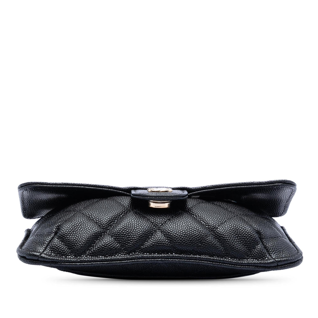 Chanel Nylon Graffiti Foldable Shopping Tote in Caviar Flap