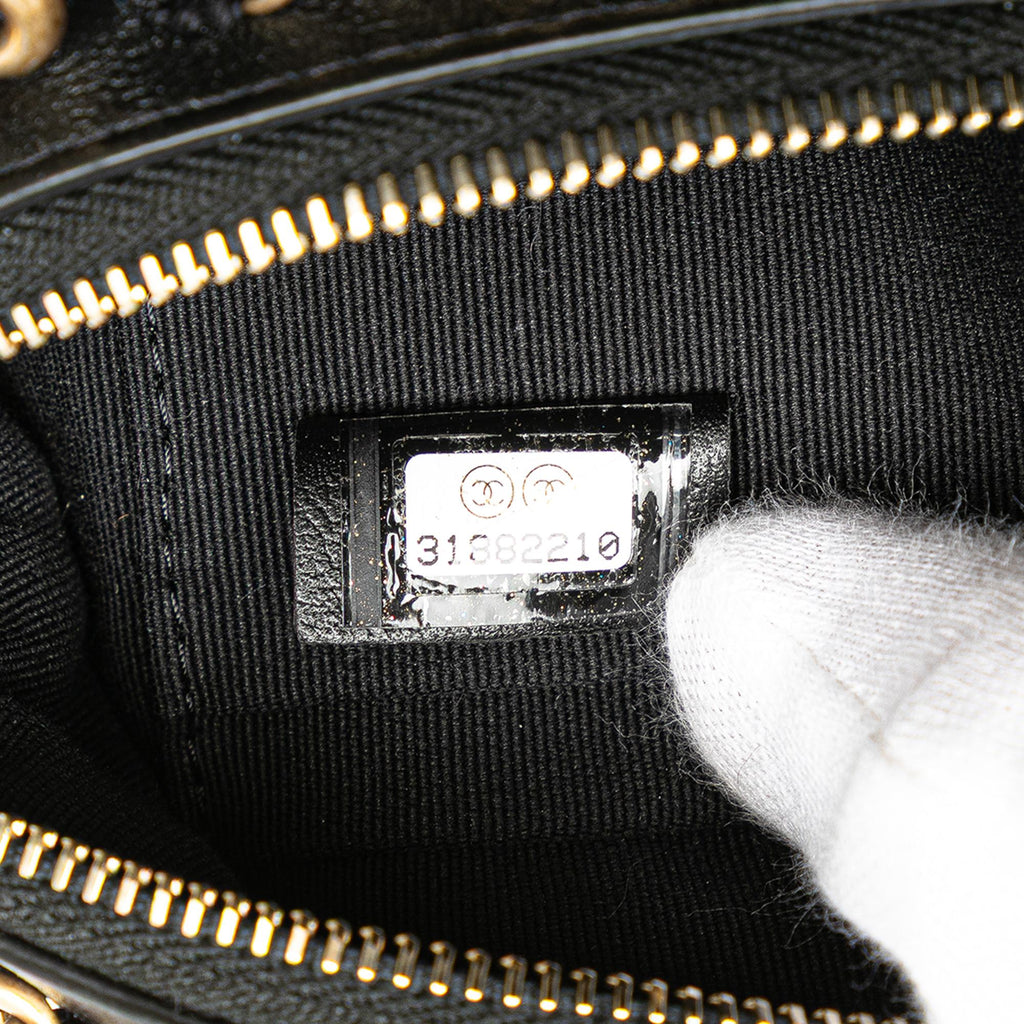 Chanel Nylon Grosgrain Lifestyle Clutch with Chain