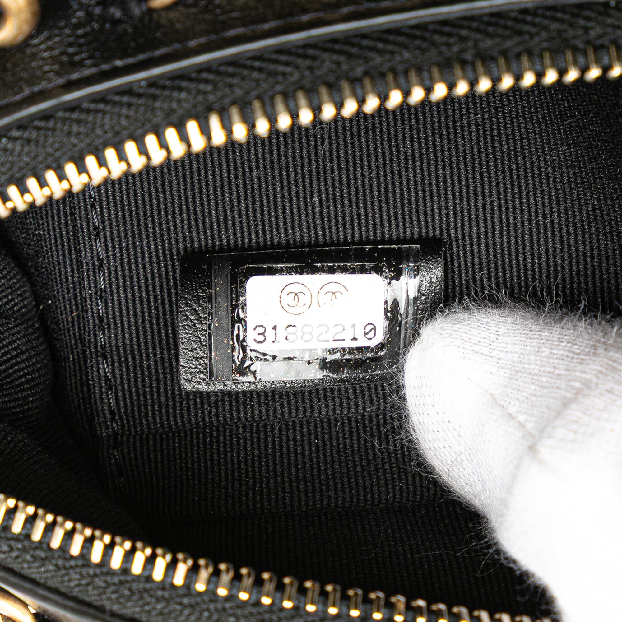 Chanel Nylon Grosgrain Lifestyle Clutch with Chain