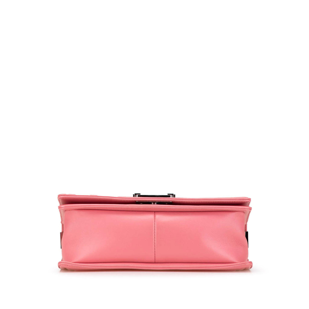 Chanel Old Medium Chevron Lambskin Boy Flap