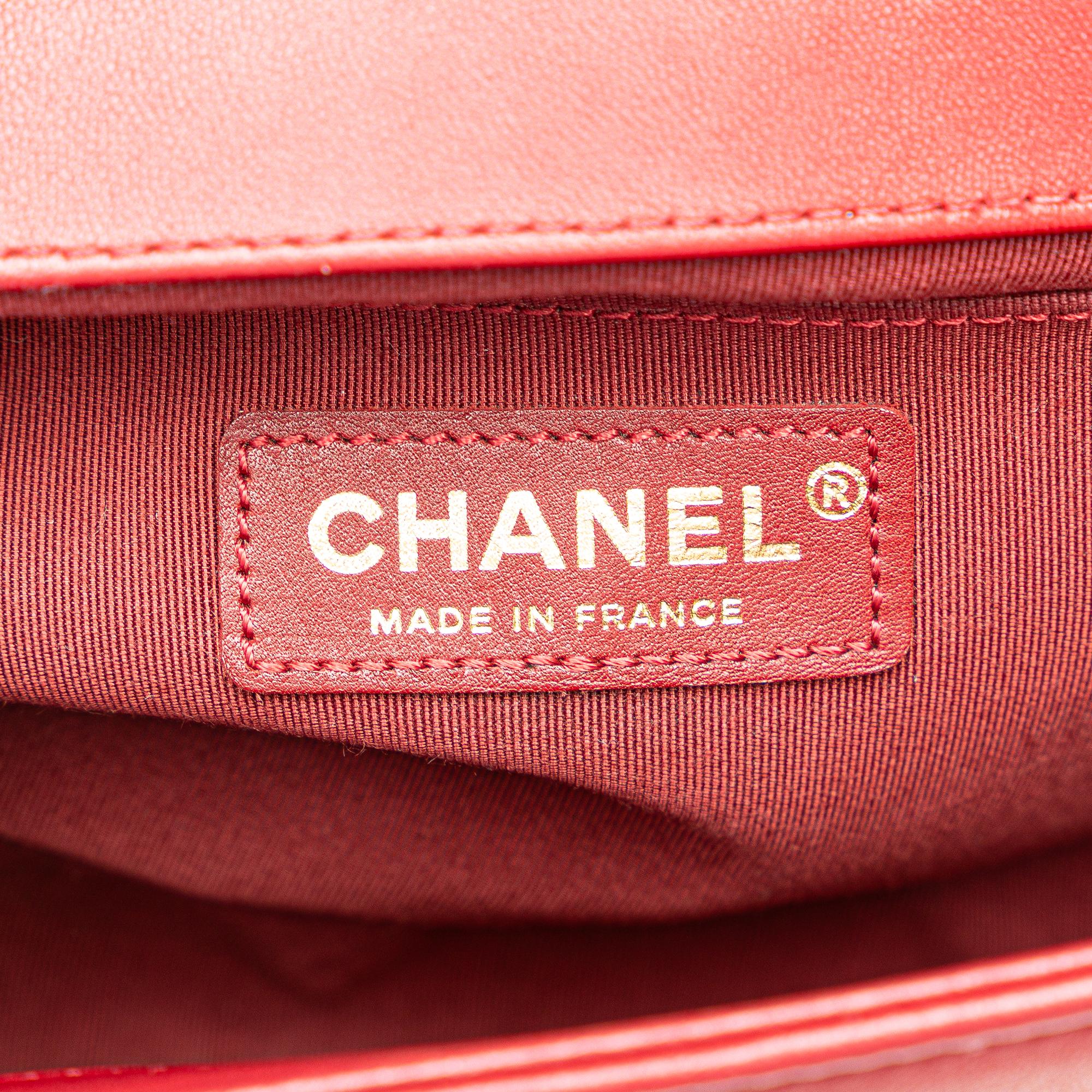 Chanel Old Medium Lambskin Boy Flap