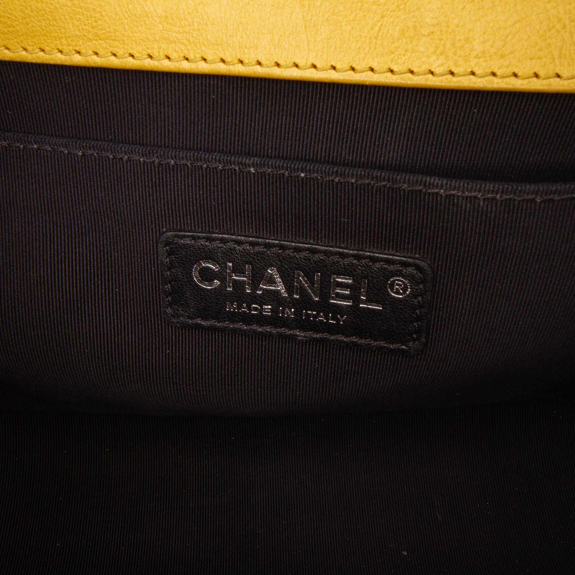 Chanel Old Medium Quilted Calfskin Boy Flap