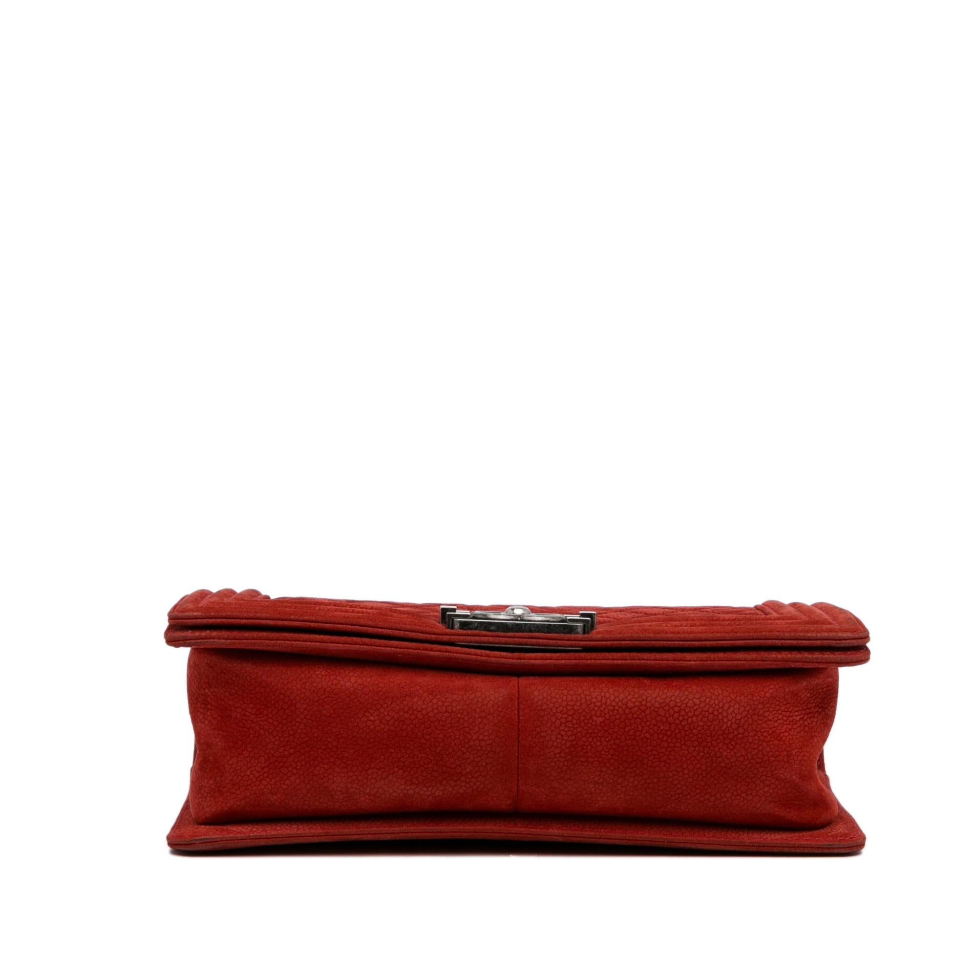 Chanel Old Medium Quilted Caviar Boy Flap