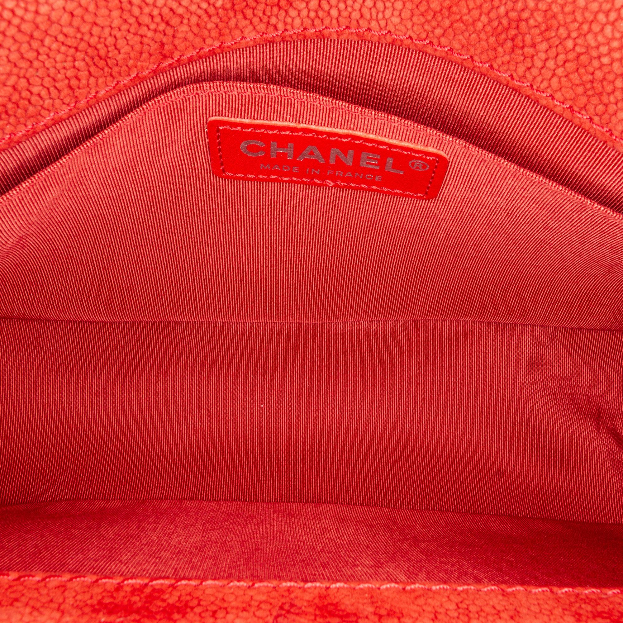 Chanel Old Medium Quilted Caviar Boy Flap