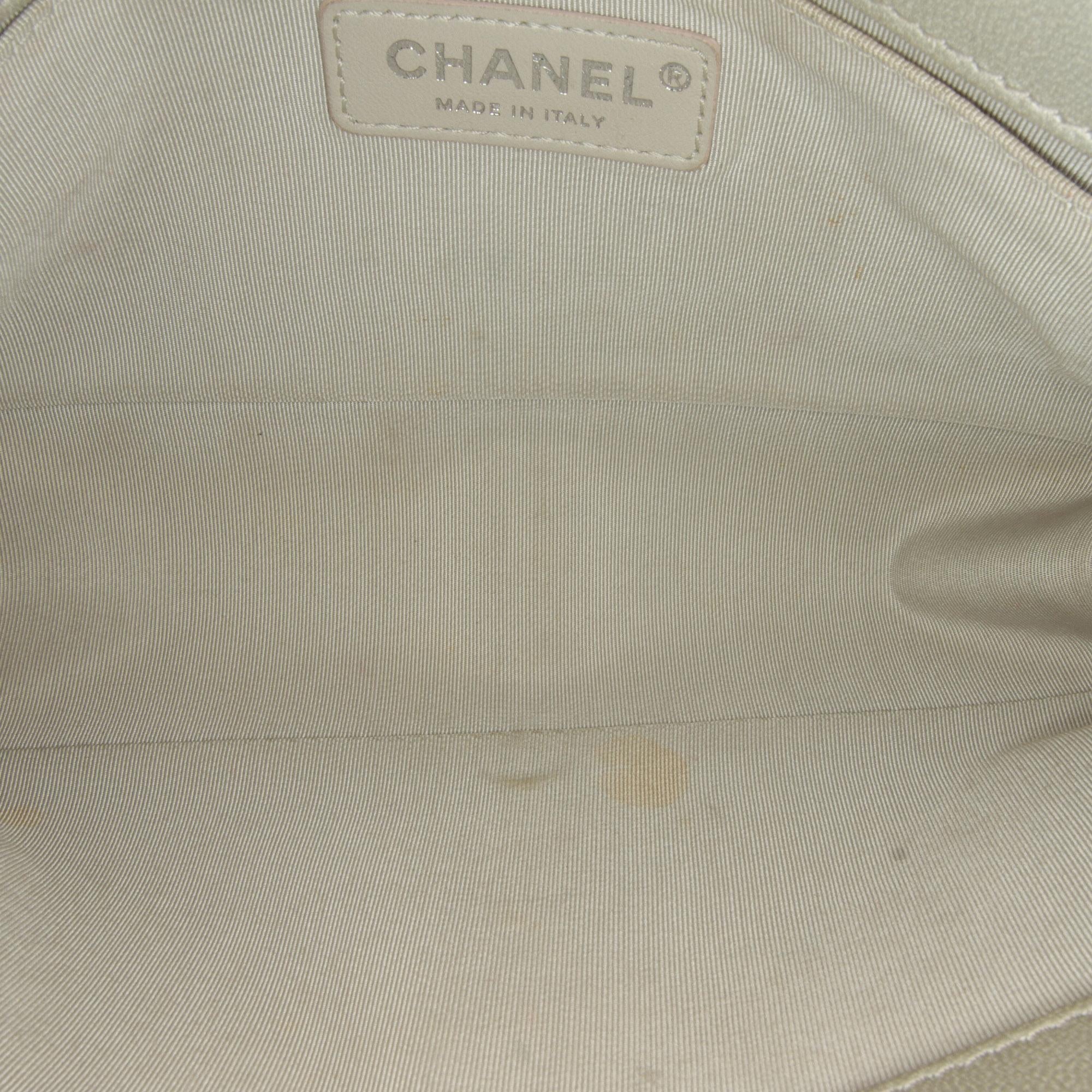 Chanel Old Medium Quilted Caviar Boy Flap