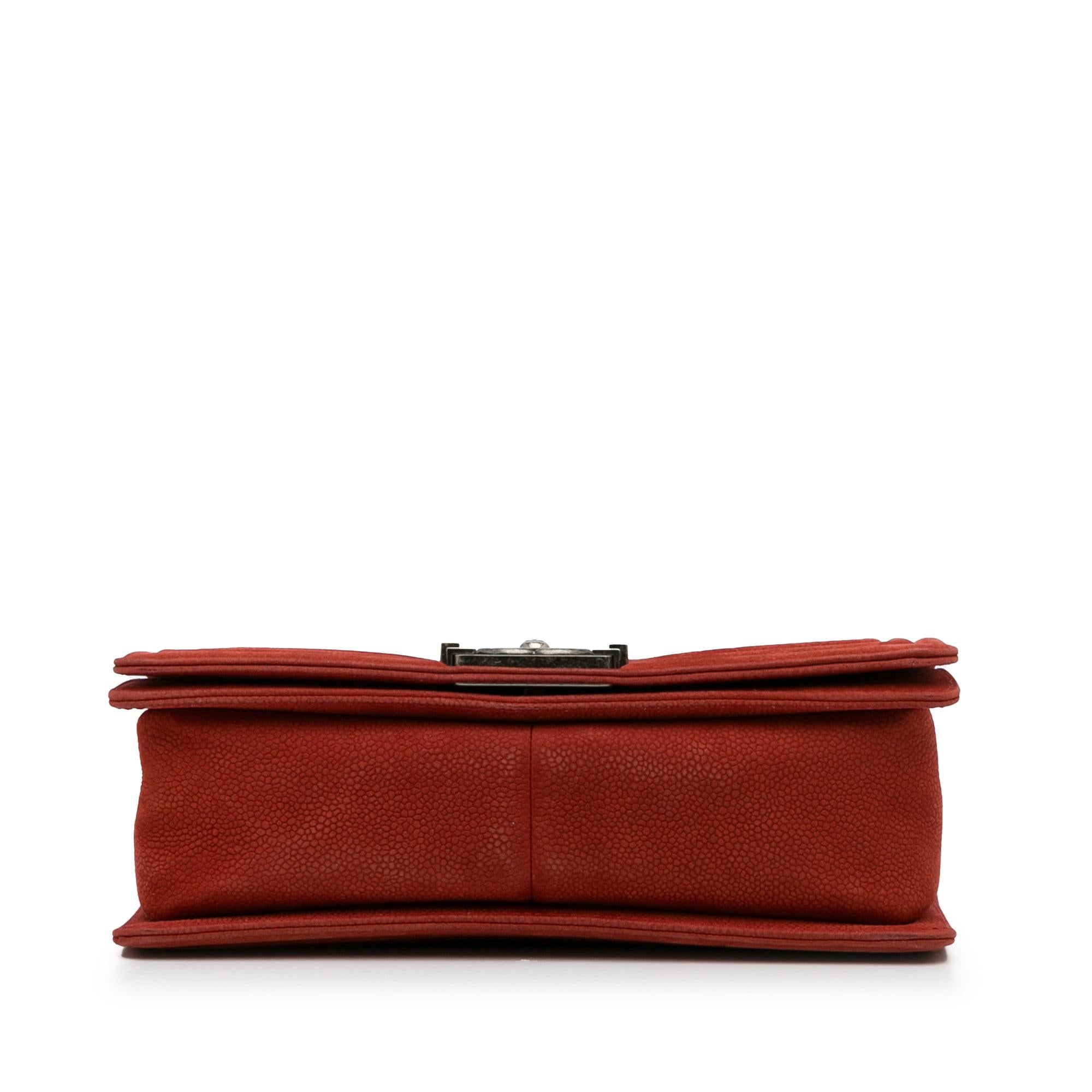 Chanel Old Medium Quilted Caviar Boy Flap