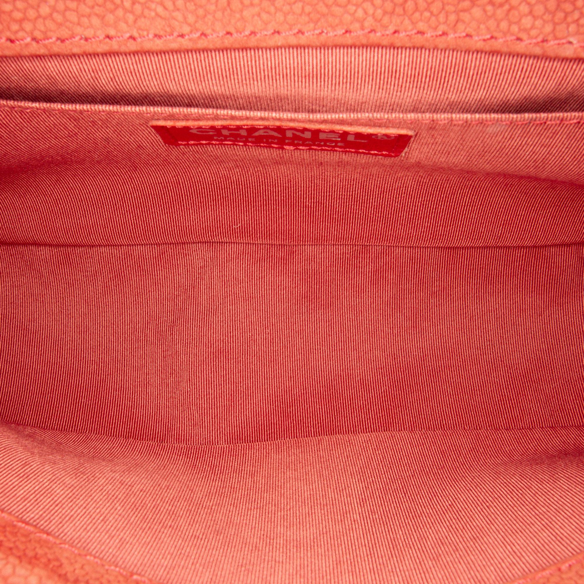 Chanel Old Medium Quilted Caviar Boy Flap
