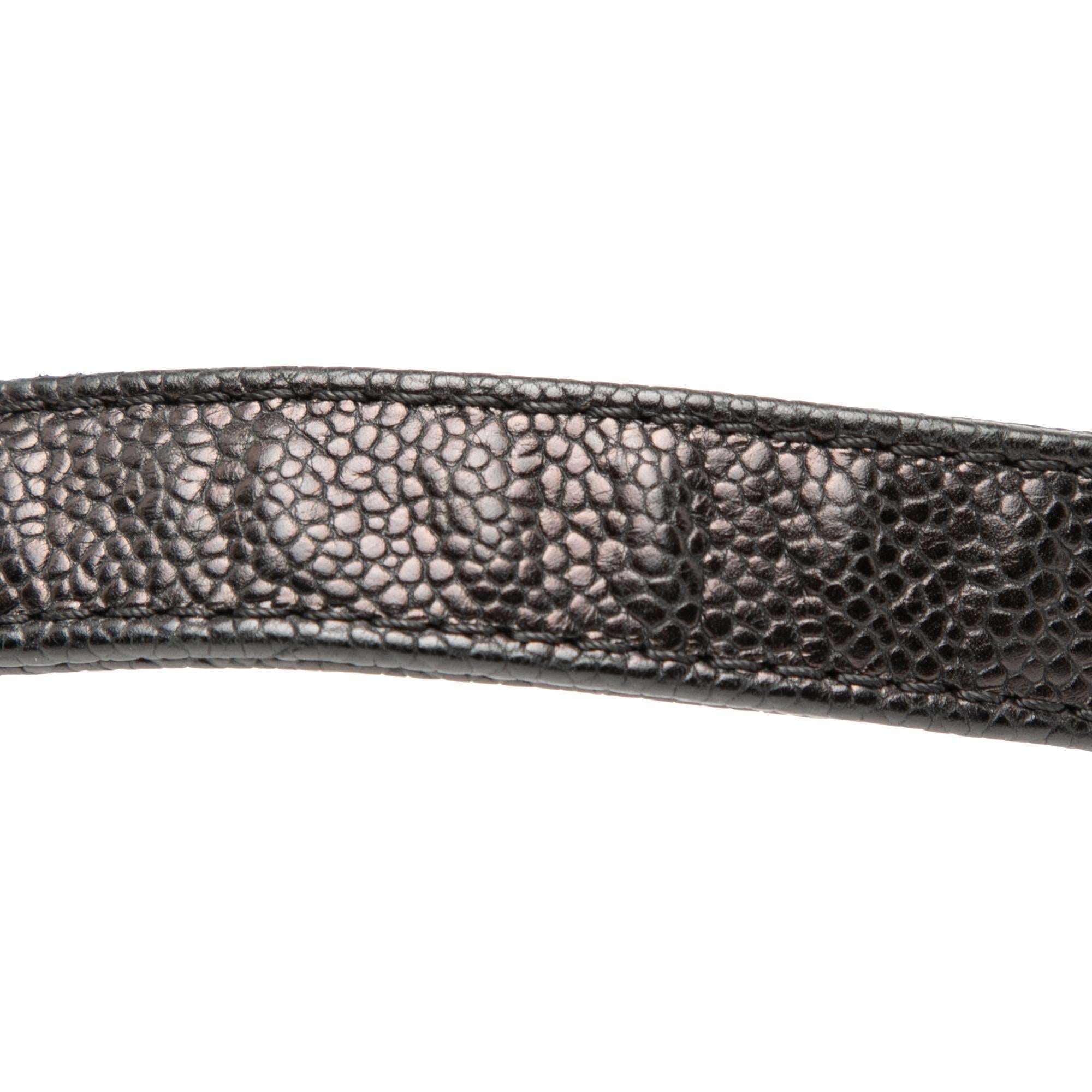 Chanel Old Medium Quilted Caviar Boy Flap
