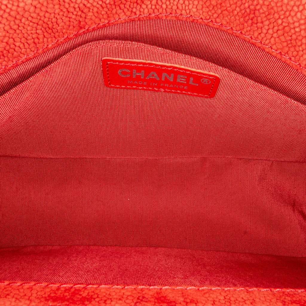 Chanel Old Medium Quilted Caviar Boy Flap
