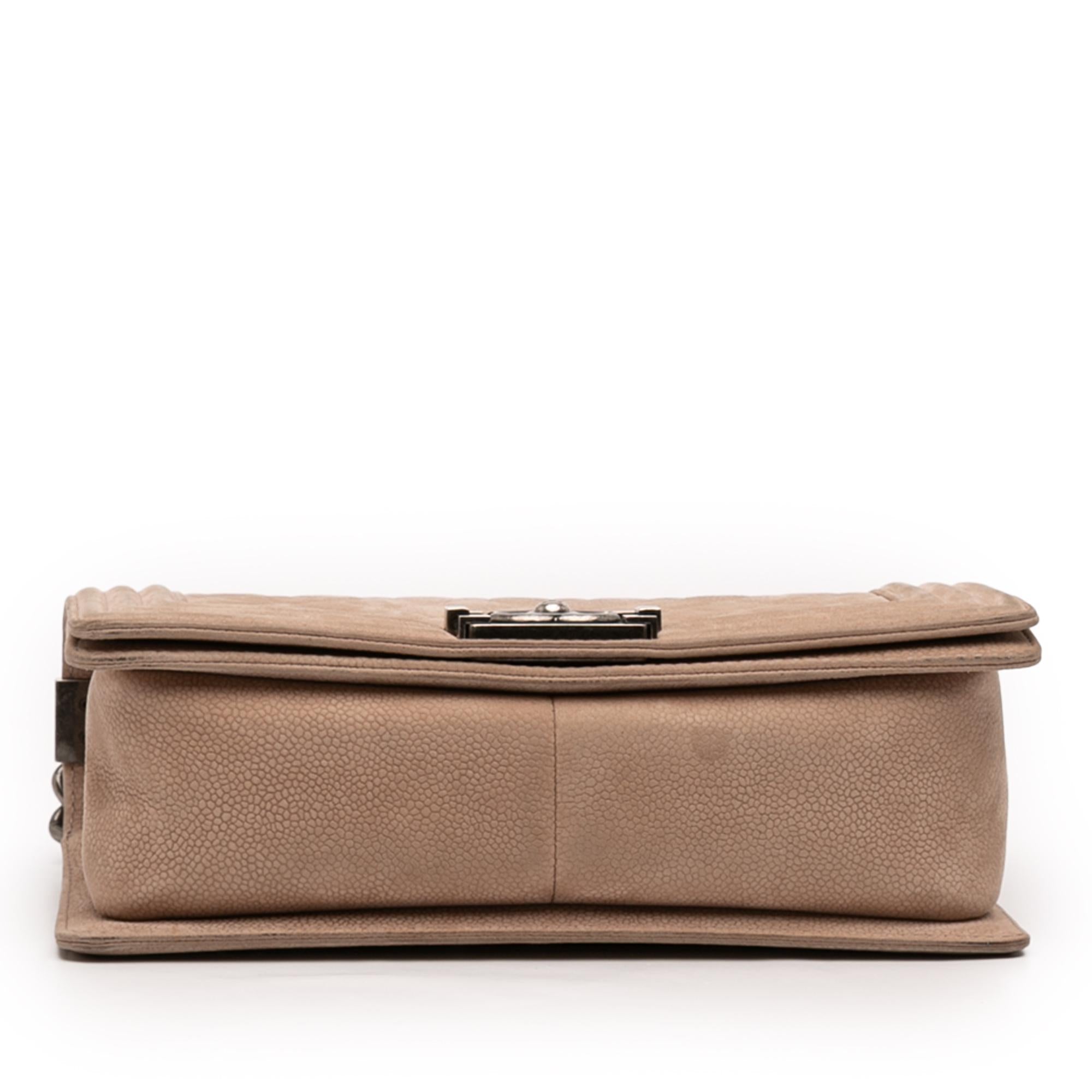 Chanel Old Medium Quilted Caviar Boy Flap