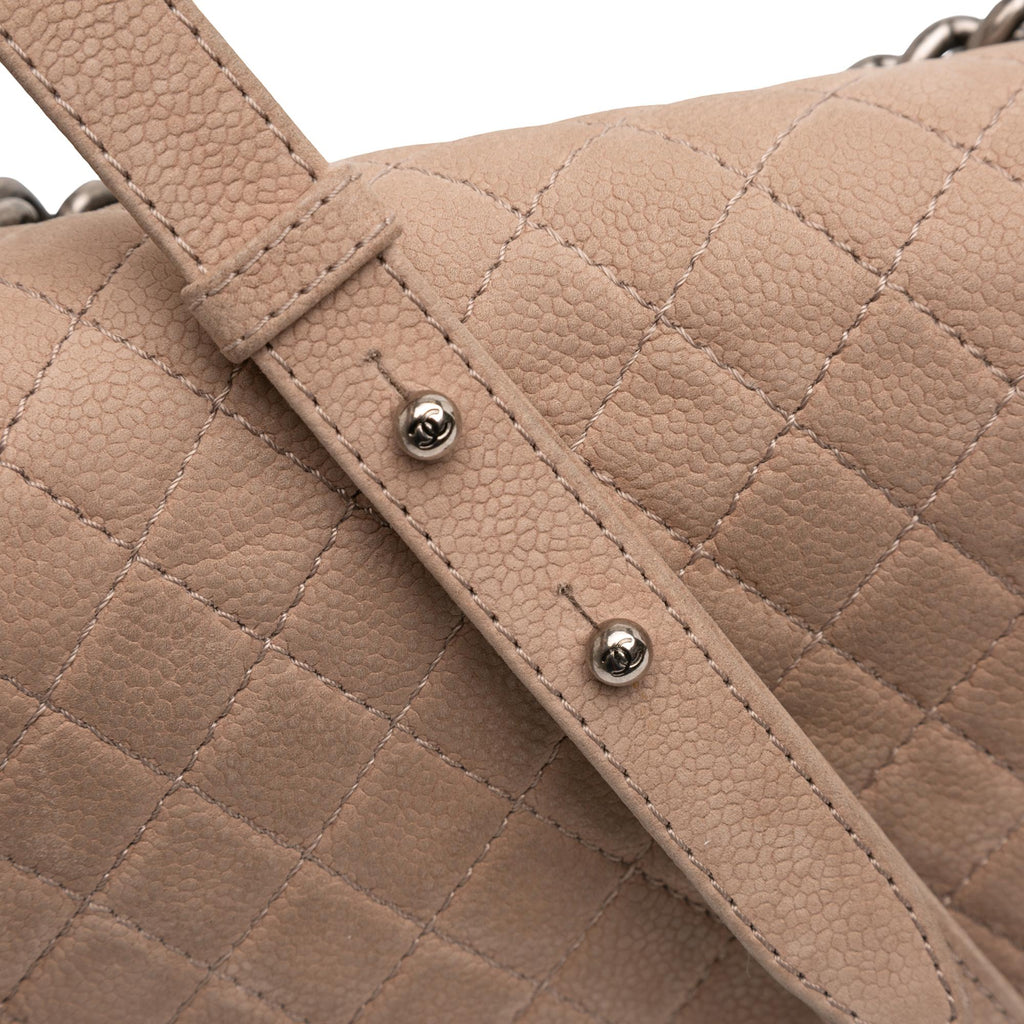 Chanel Old Medium Quilted Caviar Boy Flap