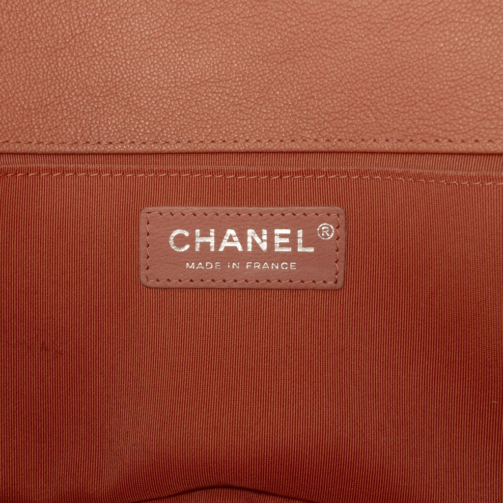 Chanel Old Medium Quilted Caviar Boy Flap