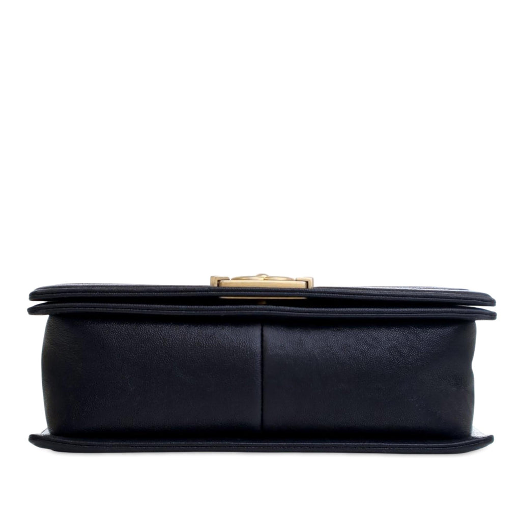 Chanel Old Medium Quilted Caviar Boy Flap