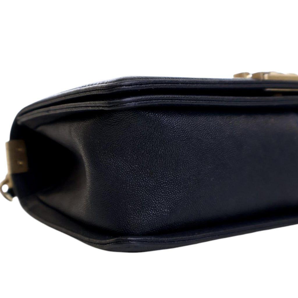 Chanel Old Medium Quilted Caviar Boy Flap