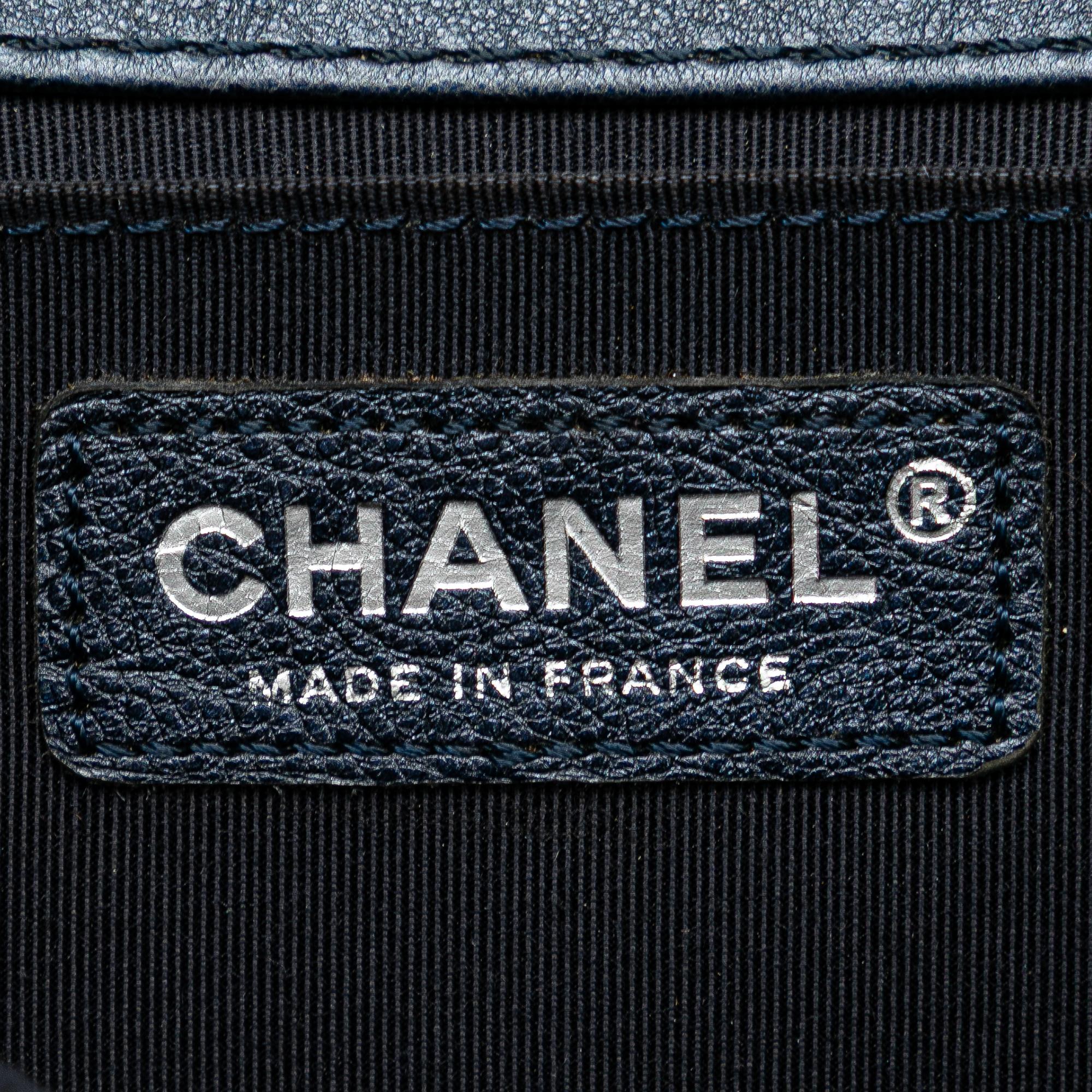 Chanel Old Medium Quilted Lambskin Boy Flap