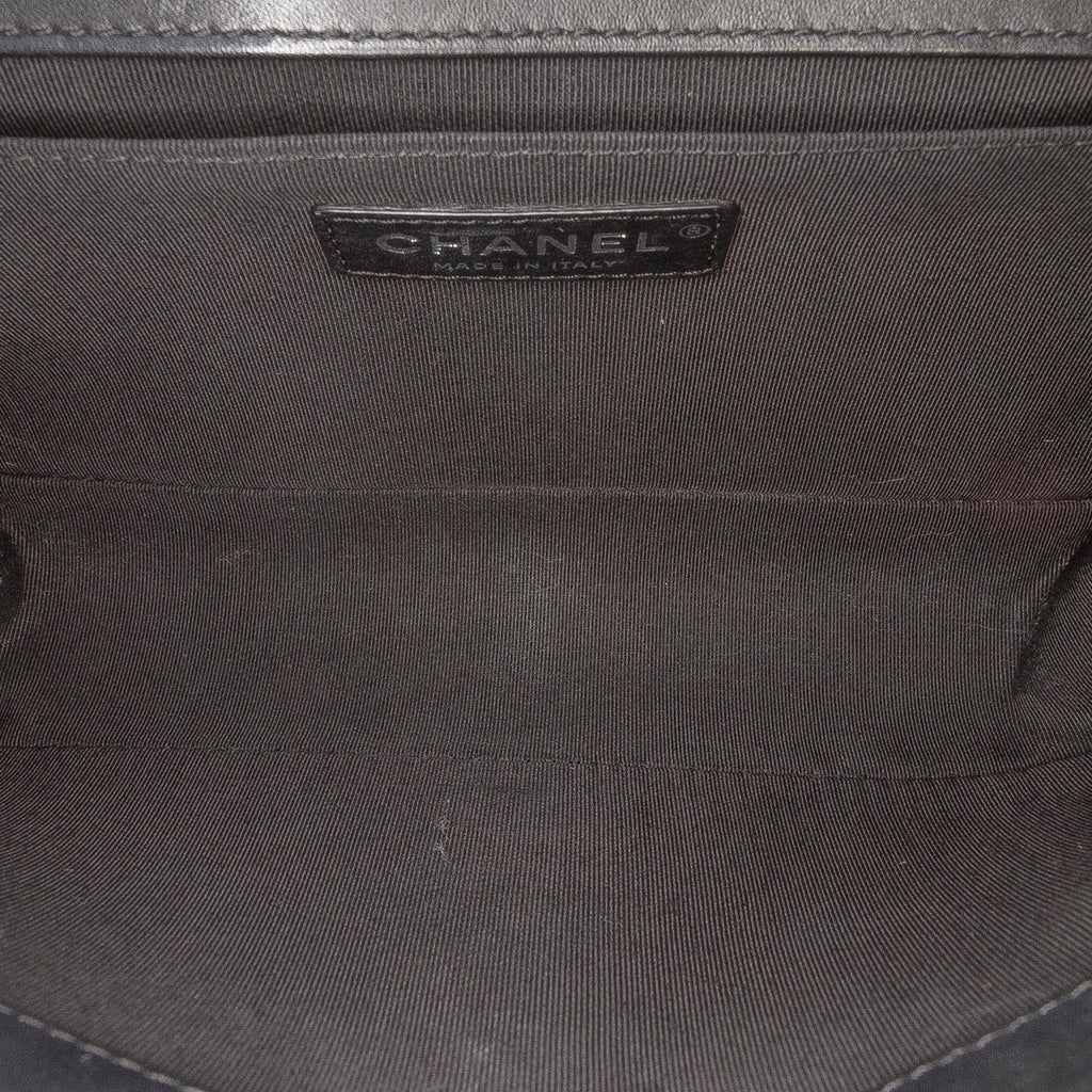 Chanel Old Medium Quilted Lambskin Boy Flap