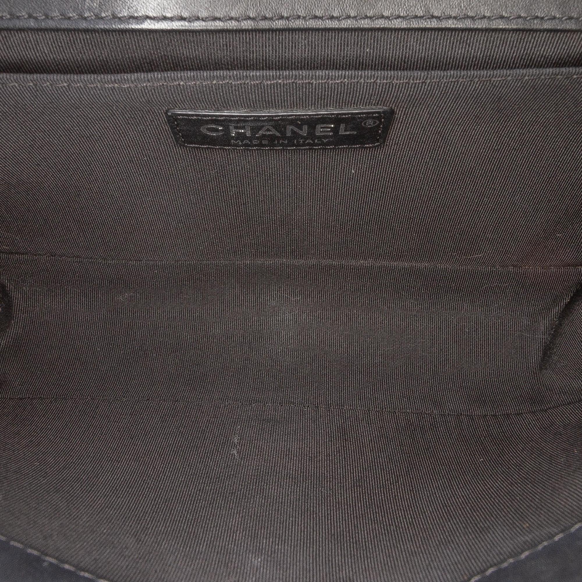 Chanel Old Medium Quilted Lambskin Boy Flap